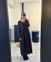 Charger l&#39;image dans la galerie, Robe marron

