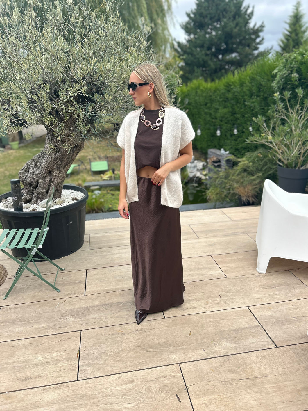 Gilet beige