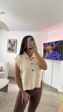 Charger l'image dans la galerie, Pull sans manches beige
