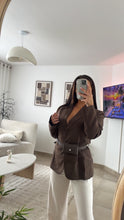 Charger l'image dans la galerie, Blazer marron
