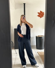 Charger l&#39;image dans la galerie, Pantalon bleu marine
