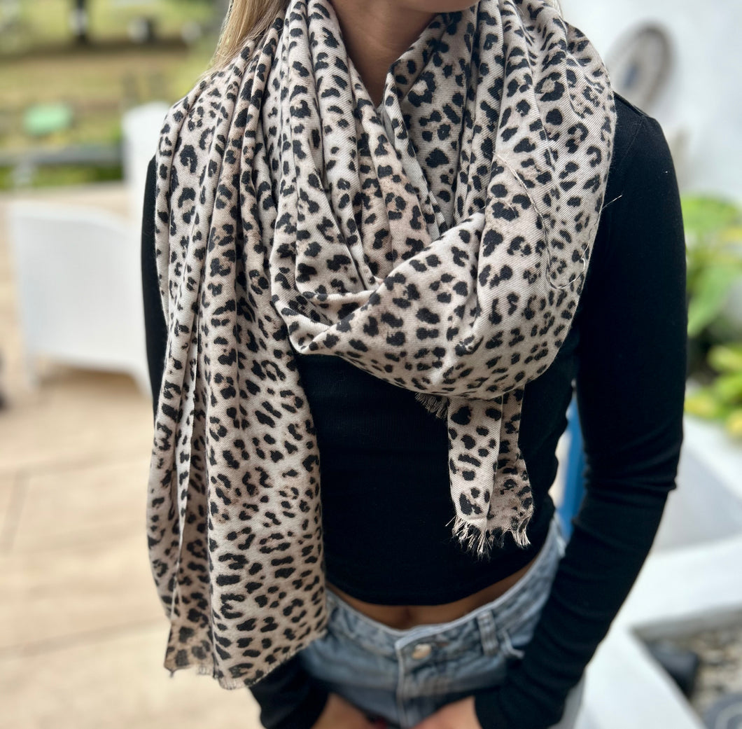 Foulard imprimé animal