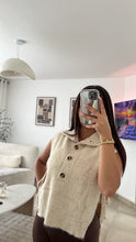 Charger l'image dans la galerie, Pull sans manches beige
