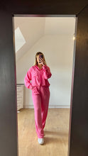 Charger l&#39;image dans la galerie, Pantalon en lin fuchsia
